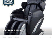 Tablet Screenshot of bargainmassagechair.com